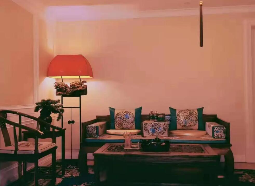 上海青浦区会所茶馆环境一角